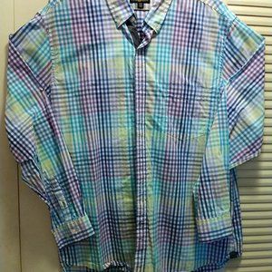 Club Room long sleeve shirt - Rainbow Plaid